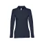 Tricou Polo, Dama, maneca lunga, TH Clothes, 2401E12435, Bumbac, Albastru, M