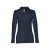 Tricou Polo, Dama, maneca lunga, TH Clothes, 2401E12437, Bumbac, Albastru, XL