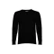 MILAN. Men's V-neck jumper, Male, 70% cotton and 30% polyamide: 220 g/m², Black, XL