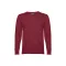 Bluza cu maneca lunga, la baza gatului, Casual, Barbati, Makito, 2410E21518, Bumbac, Rosu burgundy, M