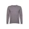 MILAN. Men's V-neck jumper, Male, 70% cotton and 30% polyamide: 220 g/m², Heather grey, M