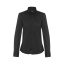 PARIS WOMEN. Women's poplin shirt, Female, 68% cotton, 28% polyamide and 4% spandex: 115 g/m², Black, XXL