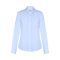 PARIS WOMEN. Women's poplin shirt, Female, 68% cotton, 28% polyamide and 4% spandex: 115 g/m², Light blue, XL