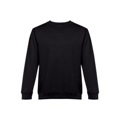   DELTA. Unisex sweatshirt, Unisex, 50% cotton and 50% polyester: 300 g/m², Black, XL