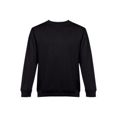   DELTA. Unisex sweatshirt, Unisex, 50% cotton and 50% polyester: 300 g/m², Black, XXL
