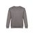 DELTA. Unisex sweatshirt, Unisex, 50% cotton and 50% polyester: 300 g/m², Grey, S