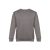 DELTA. Unisex sweatshirt, Unisex, 50% cotton and 50% polyester: 300 g/m², Grey, S