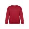 DELTA. Unisex sweatshirt, Unisex, 50% cotton and 50% polyester: 300 g/m², Burgundy, L