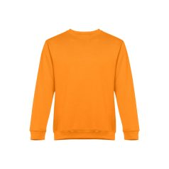   DELTA. Unisex sweatshirt, Unisex, 50% cotton and 50% polyester: 300 g/m², Orange, L