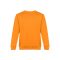 DELTA. Unisex sweatshirt, Unisex, 50% cotton and 50% polyester: 300 g/m², Orange, L