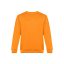 DELTA. Unisex sweatshirt, Unisex, 50% cotton and 50% polyester: 300 g/m², Orange, M