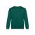 DELTA. Unisex sweatshirt, Unisex, 50% cotton and 50% polyester: 300 g/m², Dark green, L