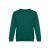 DELTA. Unisex sweatshirt, Unisex, 50% cotton and 50% polyester: 300 g/m², Dark green, M