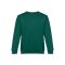 DELTA. Unisex sweatshirt, Unisex, 50% cotton and 50% polyester: 300 g/m², Dark green, S