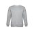 THC DELTA. Bluza la baza gatului unisex, Bumbac si poliester, Gri melange deschis, 4XL
