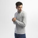 DELTA. Unisex sweatshirt, Unisex, 50% cotton and 50% polyester: 300 g/m², Heather light grey, L