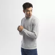   DELTA. Unisex sweatshirt, Unisex, 50% cotton and 50% polyester: 300 g/m², Heather light grey, M