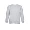 DELTA. Unisex sweatshirt, Unisex, 50% cotton and 50% polyester: 300 g/m², Heather light grey, S
