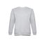 DELTA. Unisex sweatshirt, Unisex, 50% cotton and 50% polyester: 300 g/m², Heather light grey, XL