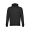 PHOENIX. Unisex hooded sweatshirt, Unisex, 50% cotton and 50% polyester: 320 g/m², Black, S