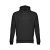 PHOENIX. Unisex hooded sweatshirt, Unisex, 50% cotton and 50% polyester: 320 g/m², Black, XS