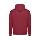 Hanorac cu gluga, 22FEB1870, XL, unisex, Bumbac, Poliester, Rosu