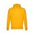 PHOENIX. Unisex hooded sweatshirt, Unisex, 50% cotton and 50% polyester: 320 g/m², Dark yellow, L