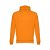PHOENIX. Unisex hooded sweatshirt, Unisex, 50% cotton and 50% polyester: 320 g/m², Orange, L