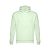 PHOENIX. Unisex hooded sweatshirt, Unisex, 50% cotton and 50% polyester: 320 g/m², Pastel green, L