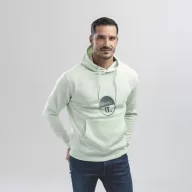   PHOENIX. Unisex hooded sweatshirt, Unisex, 50% cotton and 50% polyester: 320 g/m², Pastel green, M