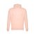 PHOENIX. Unisex hooded sweatshirt, Unisex, 50% cotton and 50% polyester: 320 g/m², Salmon, XS
