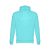 PHOENIX. Unisex hooded sweatshirt, Unisex, 50% cotton and 50% polyester: 320 g/m², Turquoise green, L