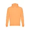 Hanorac cu gluga, 42FEB233628, THC Phoenix, Bumbac, Poliester, Unisex, Portocaliu Coral, L
