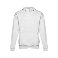   PHOENIX. Unisex hooded sweatshirt, Unisex, 50% cotton and 50% polyester: 320 g/m², Melange white, L