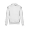 PHOENIX. Unisex hooded sweatshirt, Unisex, 50% cotton and 50% polyester: 320 g/m², Melange white, L