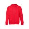 AMSTERDAM. Men's hooded full zipped sweatshirt, Male, 50% cotton and 50% polyester: 320 g/m², Red, XL