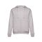 AMSTERDAM. Men's hooded full zipped sweatshirt, Male, 50% cotton and 50% polyester: 320 g/m², Heather light grey, XL