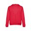 AMSTERDAM. Men's hooded full zipped sweatshirt, Male, 50% cotton and 50% polyester: 320 g/m², Heather red, XL