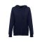 AMSTERDAM WOMEN. Women's hooded full zipped sweatshirt, Female, 50% cotton and 50% polyester: 320 g/m², Navy blue, L