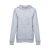 AMSTERDAM WOMEN. Women's hooded full zipped sweatshirt, Female, 50% cotton and 50% polyester: 320 g/m², Heather light grey, L