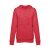 AMSTERDAM WOMEN. Women's hooded full zipped sweatshirt, Female, 50% cotton and 50% polyester: 320 g/m², Heather red, M