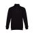 BUDAPEST. Unisex sweatshirt, Unisex, 50% cotton and 50% polyester: 320 g/m², Black, L