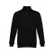 BUDAPEST. Unisex sweatshirt, Unisex, 50% cotton and 50% polyester: 320 g/m², Black, XL