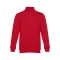 Bluza 42FEB233545, THC Budapest, Bumbac, Poliester, Unisex, Rosu, S