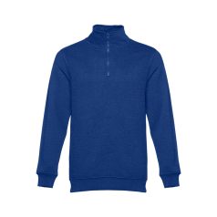 Bluza 22FEB1919, XXL, unisex, Bumbac, Poliester, Albastru