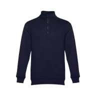   BUDAPEST. Unisex sweatshirt, Unisex, 50% cotton and 50% polyester: 320 g/m², Navy blue, L