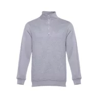   BUDAPEST. Unisex sweatshirt, Unisex, 50% cotton and 50% polyester: 320 g/m², Heather light grey, M