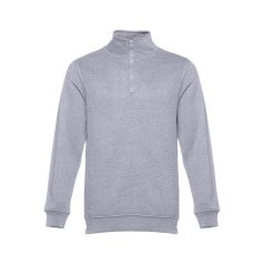  BUDAPEST. Unisex sweatshirt, Unisex, 50% cotton and 50% polyester: 320 g/m², Heather light grey, S
