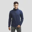 BUDAPEST. Unisex sweatshirt, Unisex, 50% cotton and 50% polyester: 320 g/m², Heather blue, S