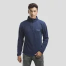 BUDAPEST. Unisex sweatshirt, Unisex, 50% cotton and 50% polyester: 320 g/m², Heather blue, S